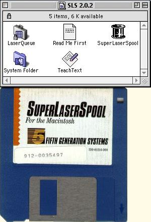 SuperLaserSpool 2.0.2 (Second of two identical diskettes)