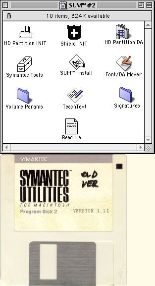 Symantec Utilities 1.11 Disk 2
