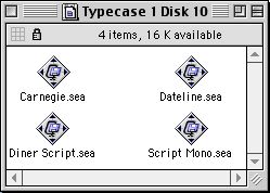Typecase Volume 1 Disk 10