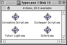 Typecase Volume 1 Disk 13