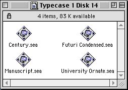Typecase Volume 1 Disk 14