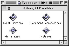 Typecase Volume 1 Disk 15
